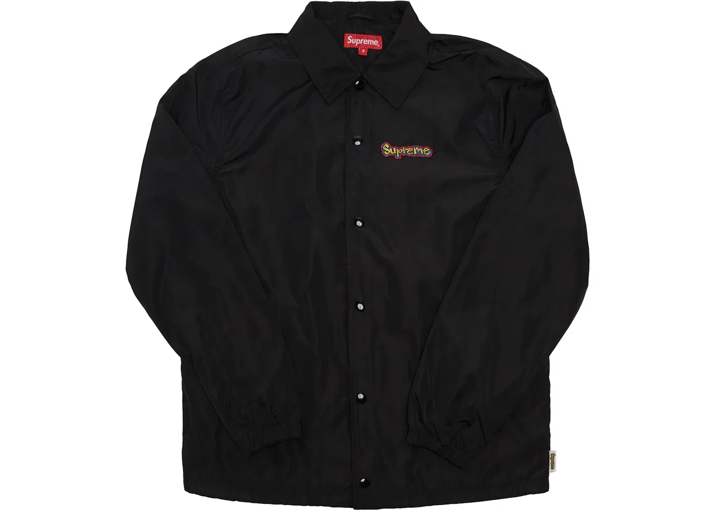 Мужская куртка с принтом Gonz Logo Coaches Supreme, черный
