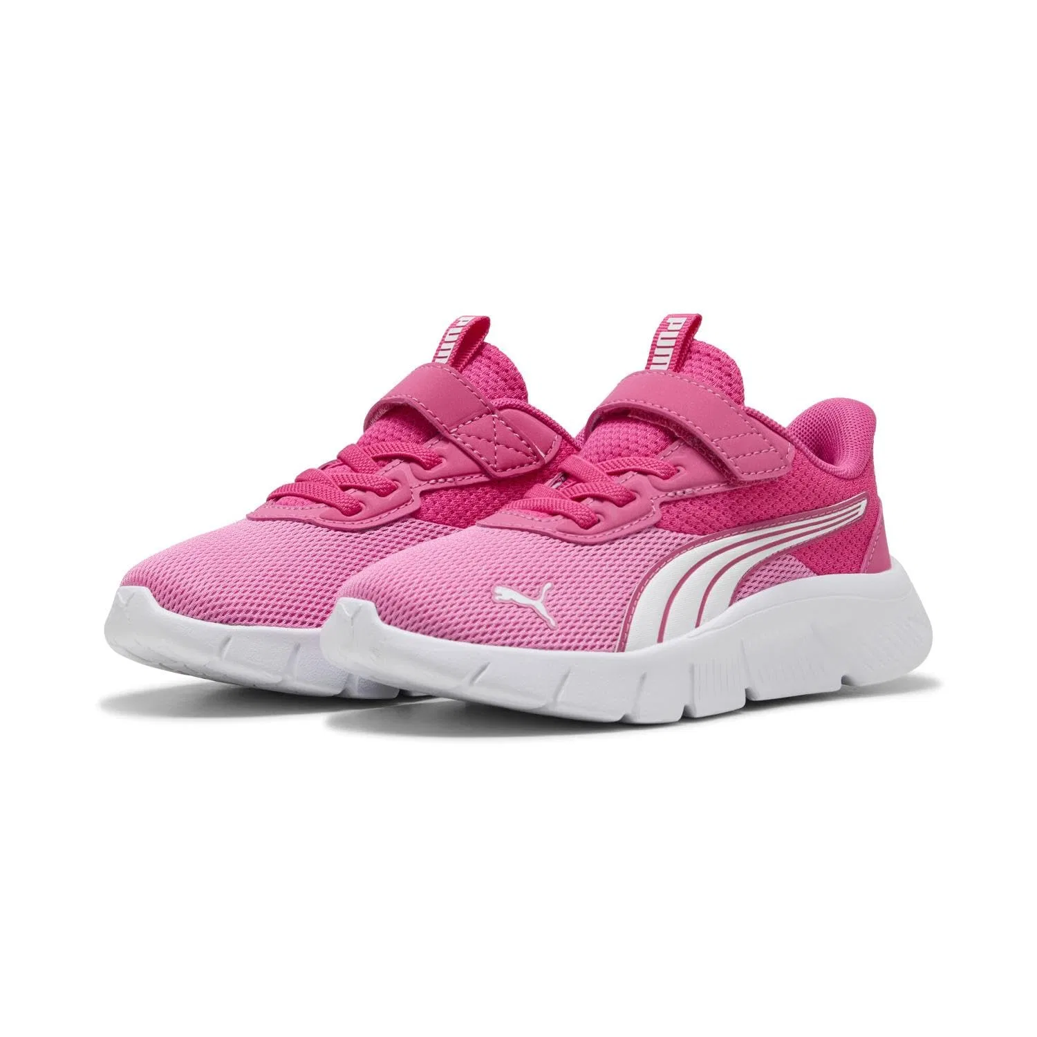 Детские кроссовки для мальчиков с дышащим верхом Flexfocus Modern Ac+ Ps PUMA, Glowing Pink Posie Pink PUMA White
