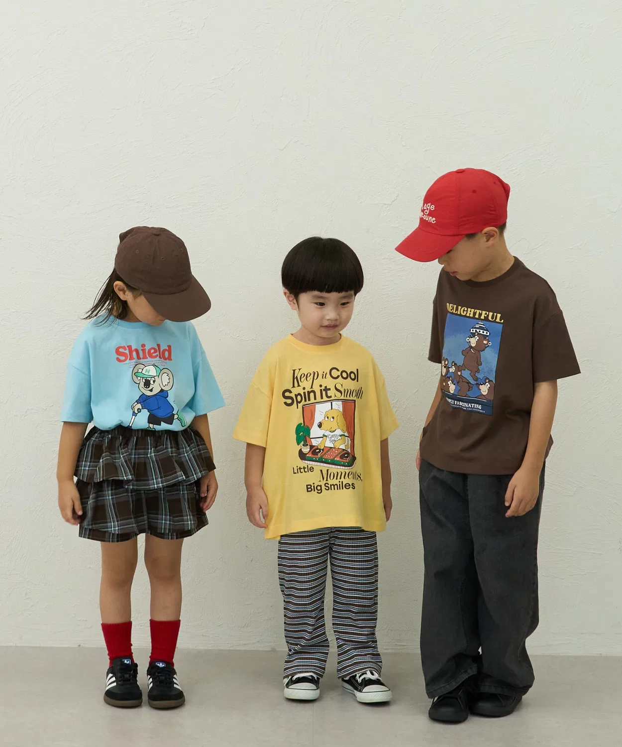 Детская футболка с принтом Vintage Touch Animal Light Blue pairmanon, Light Blue
