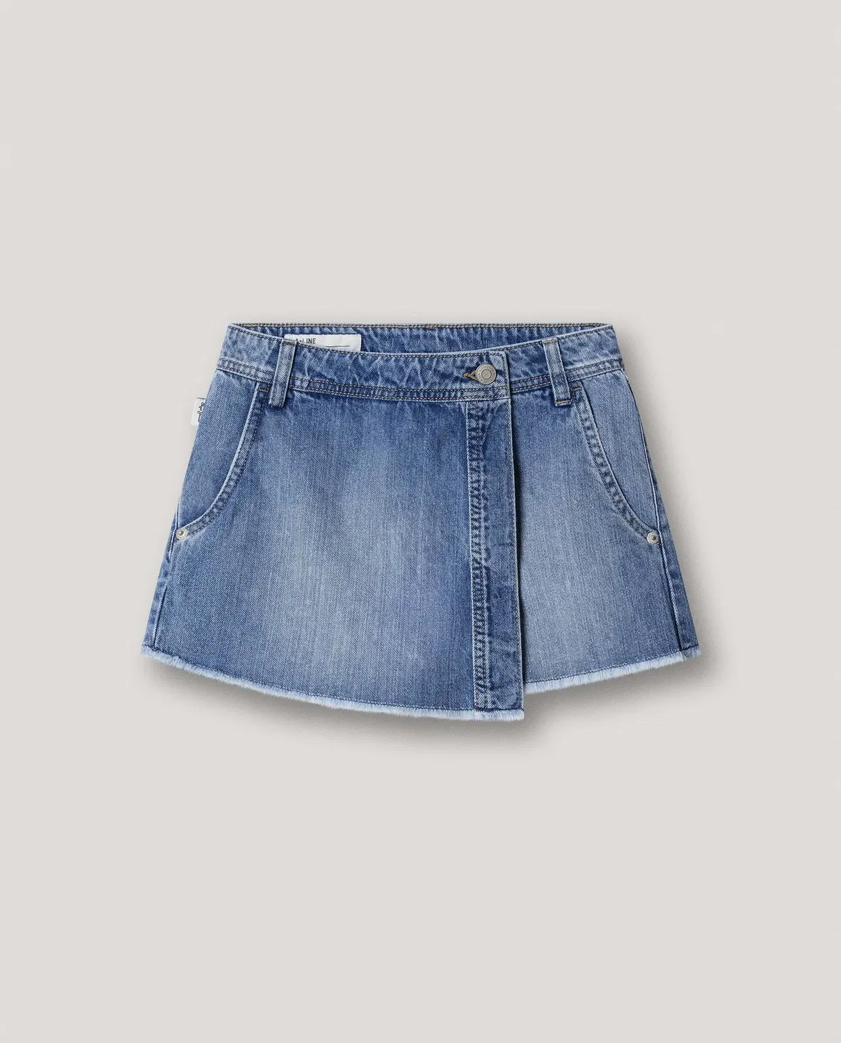Детская юбка-шорты для девочек из денима Pepe Jeans, Azul