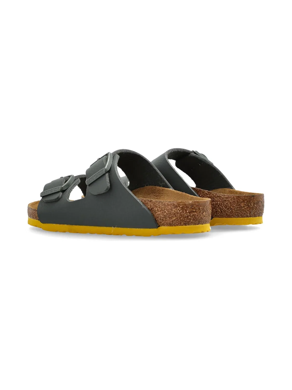 Детские сандалии с верхом из Бирко-Флор Birkenstock, зеленый — фото 2