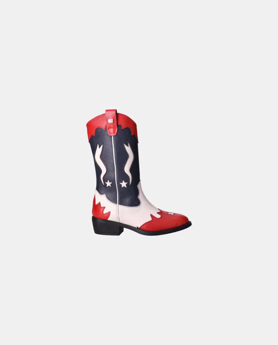 Детские ботинки, Cowboy Alta, Tommy Hilfiger, темно-синий
