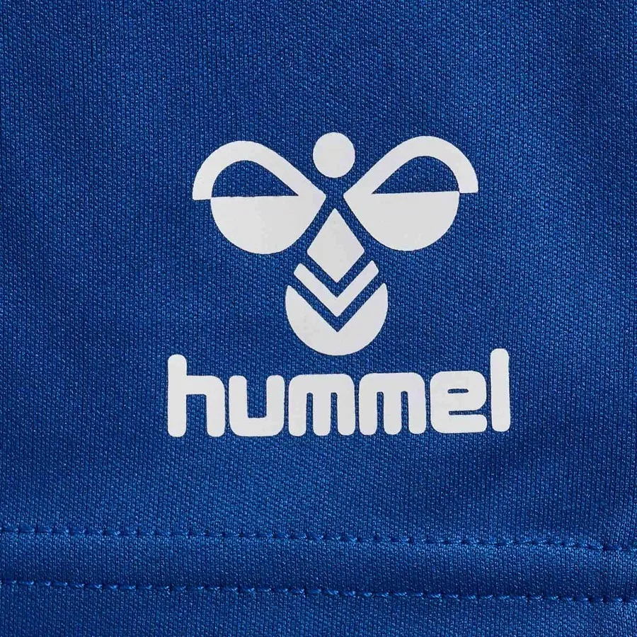Спортивные шорты из интерлока с принтом Essential Hummel, Синий — фото 4