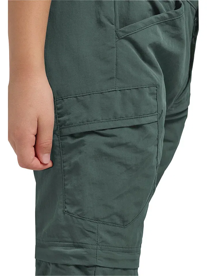 Брюки функциональные с отстегивающимися штанинами модель Safari Jack Wolfskin, зеленый — фото 4
