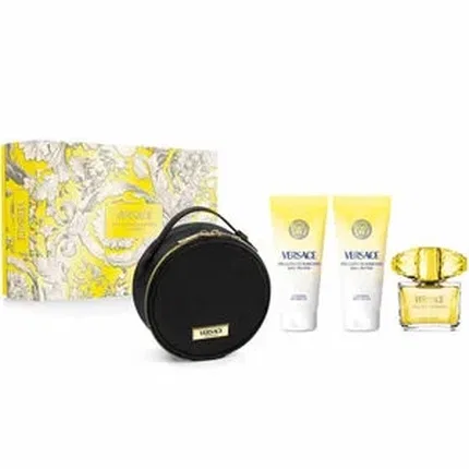 Набор туалетной воды Versace Yellow Diamond, 90 мл, 4 предмета