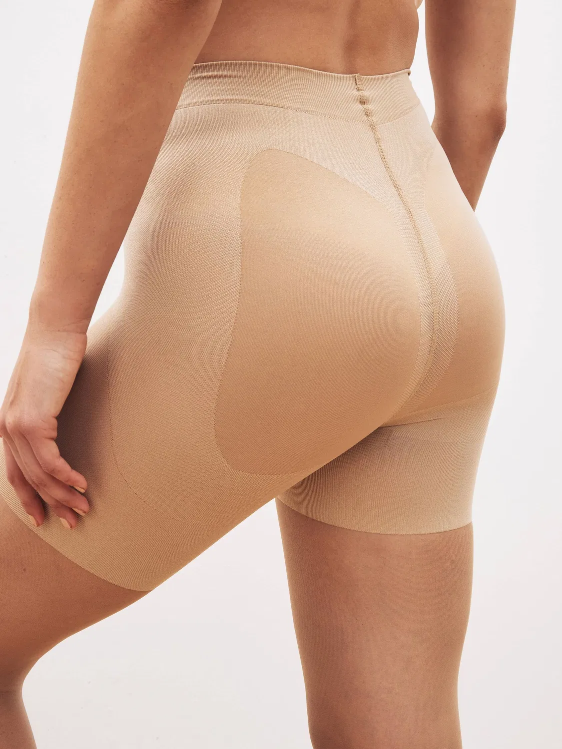 Колготки формирующие Bum/Tum/Thigh 10 Denier Matt Shaping Next, коричневый — фото 4
