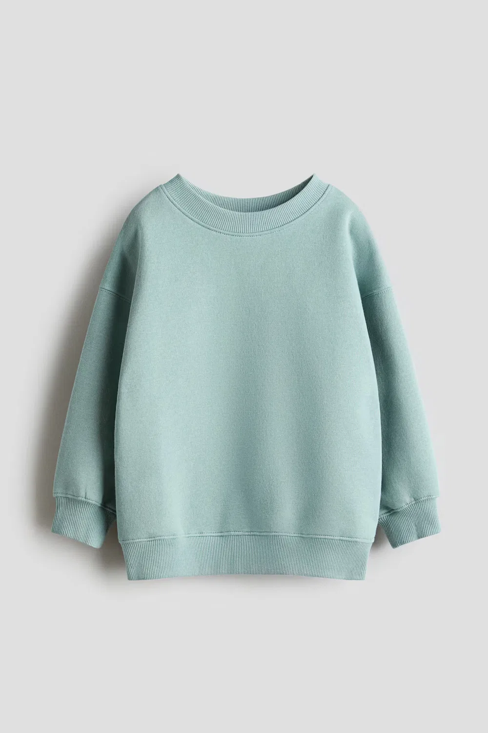 Свободная толстовка с начесом внутри H&M, Helltürkis