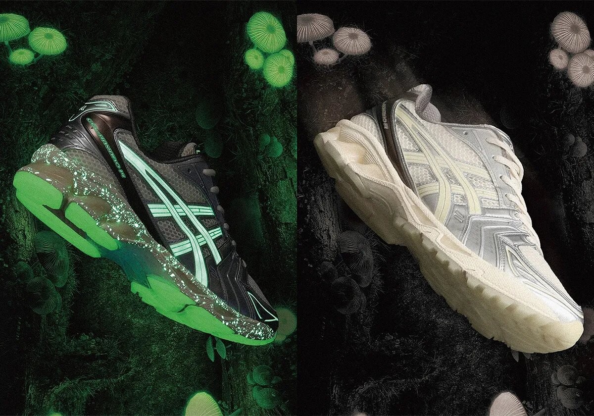 Кроссовки atmos x Asics Gel-kayano 14 Yakoutake, кремовый — фото 4