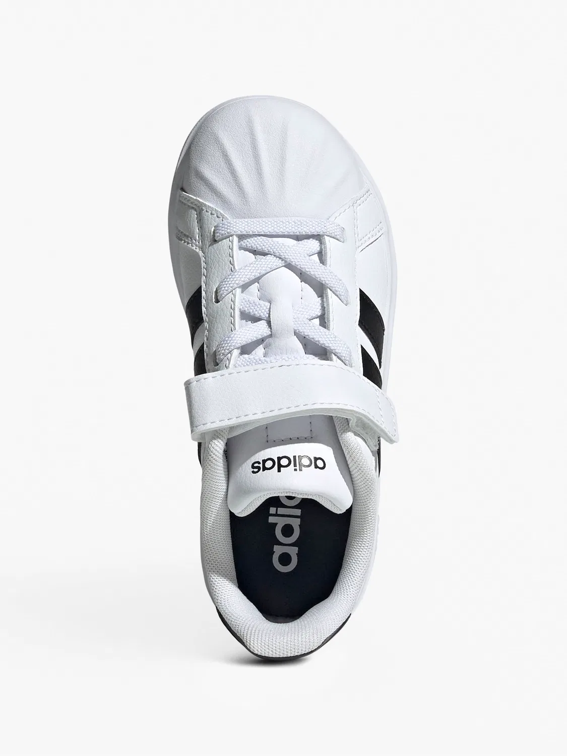 Детские кроссовки на липучках Adidas Streettalk EL, белый — фото 3