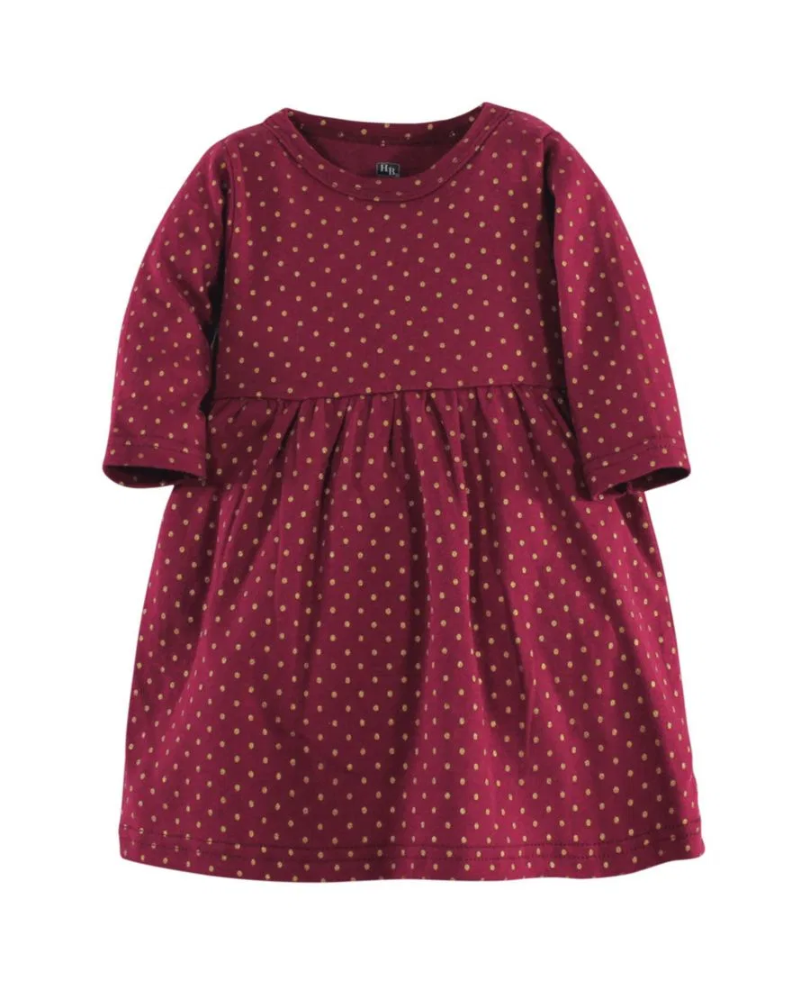 Комплект из двух детских платьев с длинным рукавом Hudson Baby, Open Miscellaneous — фото 3