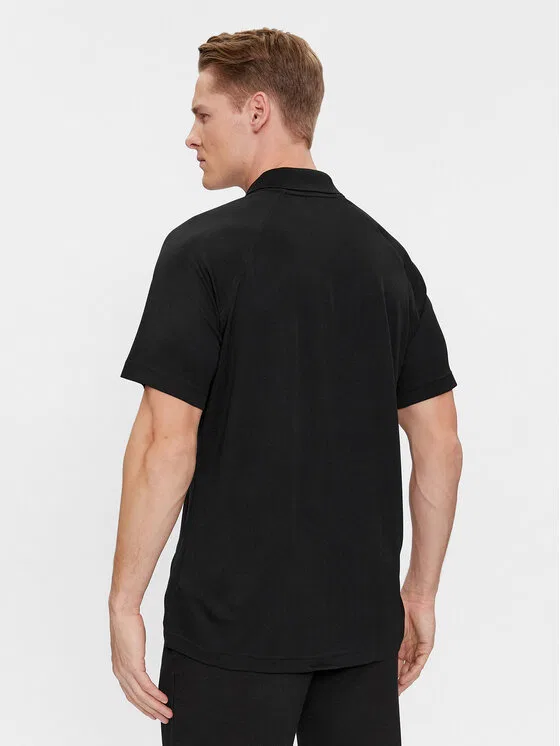 Поло Lacoste Regular Fit, мужское, черный — фото 3