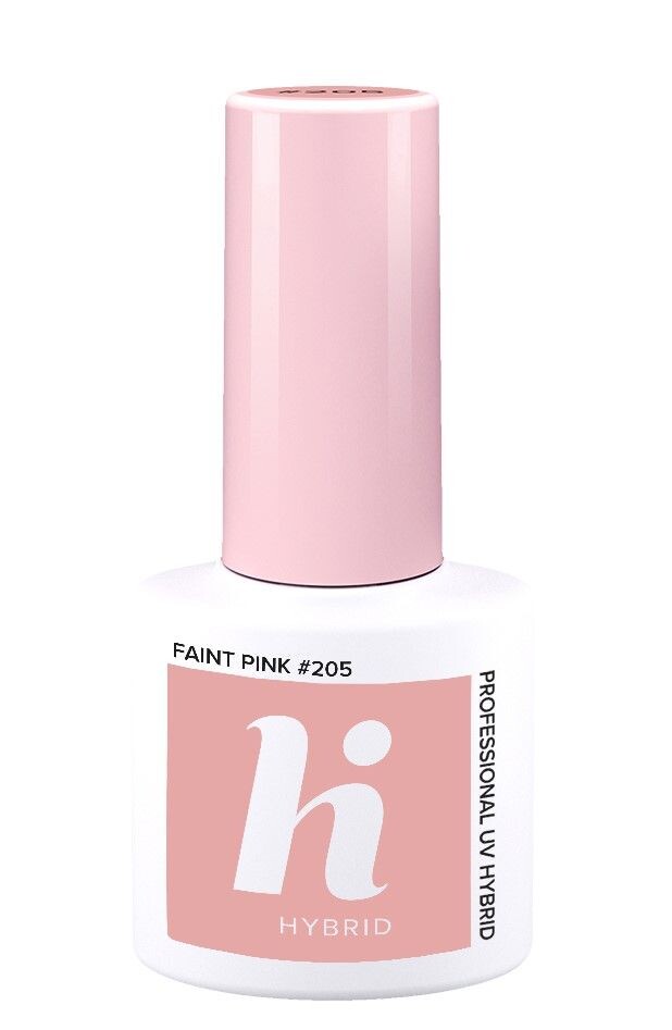 

Hi Hybrid гибридный лак для ногтей, 205 Faint Pink