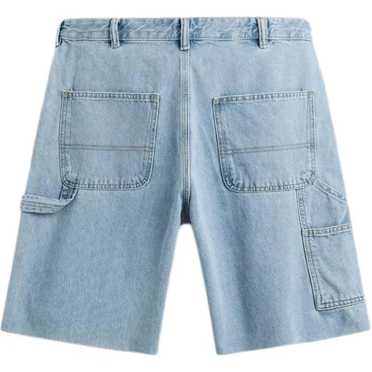 Мужские джинсовые шорты Light Blue ZARA — фото 3