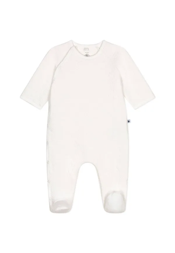 Комбинезон унисекс для новорожденных dors bien tubeique matelasse Petit Bateau, Marshmallow
