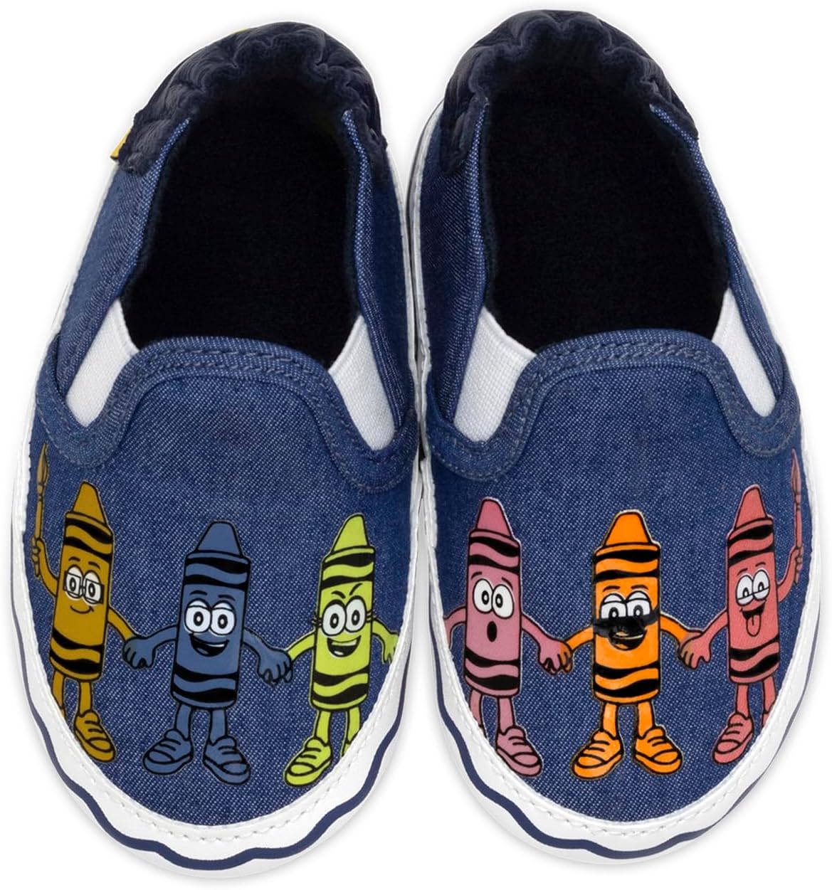 

Пинетки Robeez для мальчиков и мягкие обувь с противоскользящей подошвой для кроватки, тапочки-мокасины для младенцев и малышей, 0-24 месяца, голубой