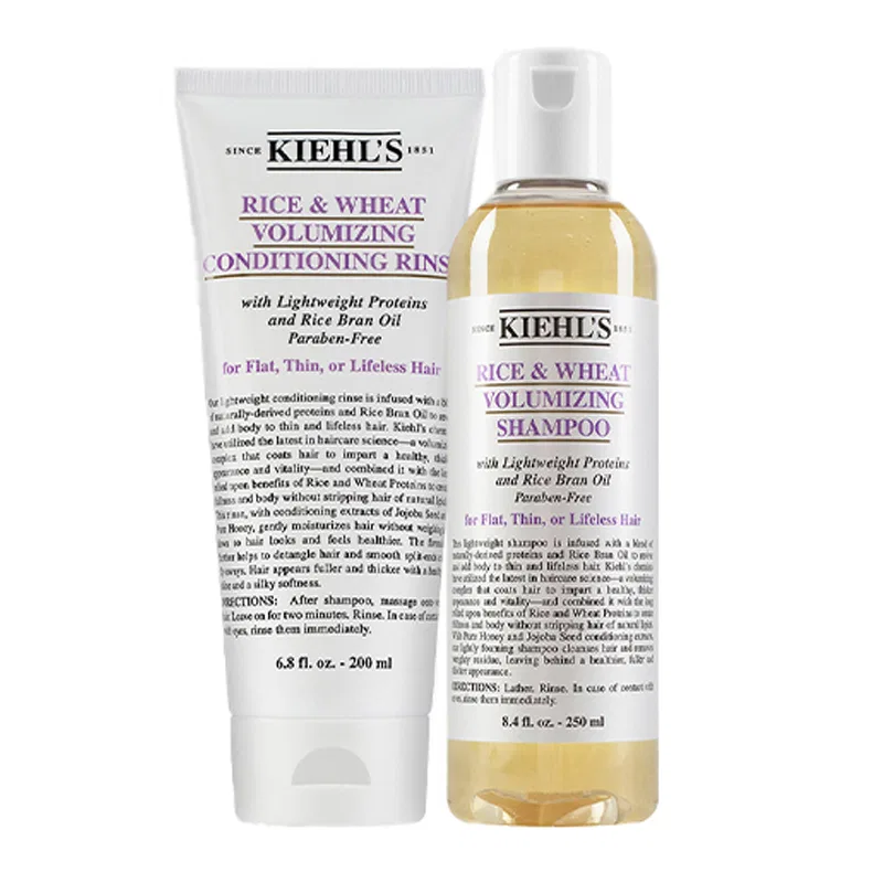 Набор шампуня и кондиционера для объема Plumping Shampoo & Conditioner Sets Kiehl's — фото 4