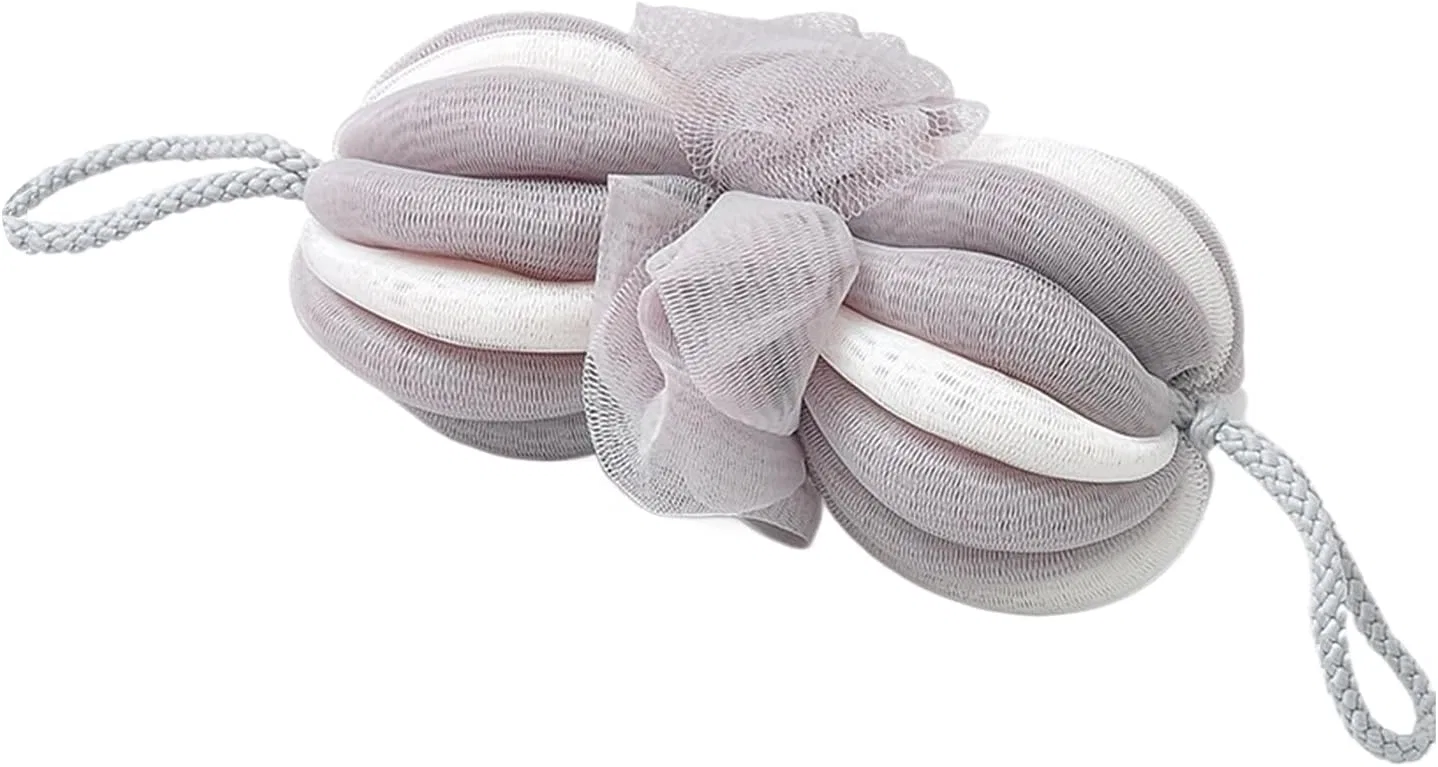 Мочалка для душа Mesh, Generisch, 1 шт, Серый