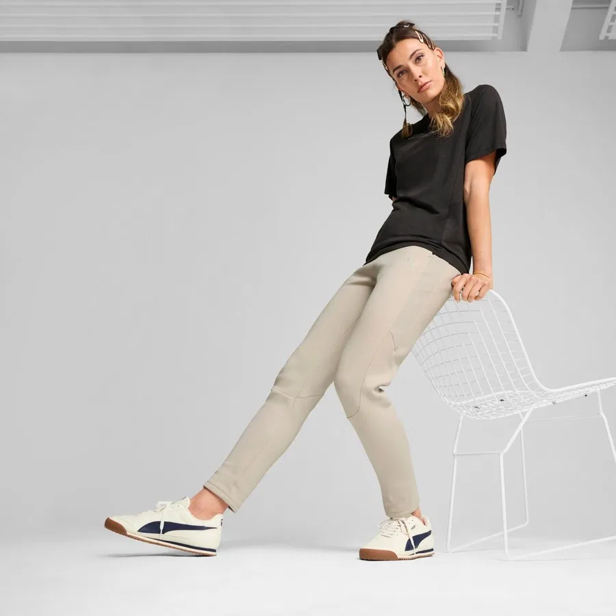 Спортивные штаны Puma Evostripe Pants Op, Коричневый — фото 4