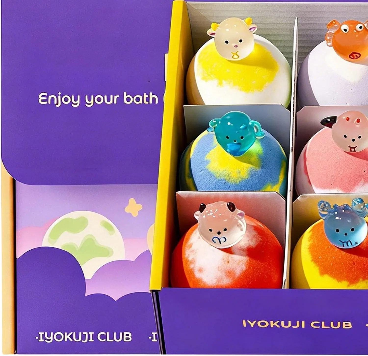 Набор бомбочек для ванны, 12 шт, Generic, Constellation Bath Ball — фото 3