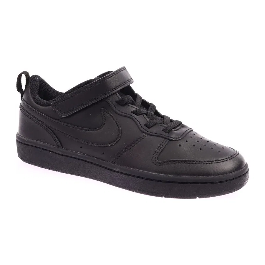 Детские спортивные кроссовки с низким верхом Nike Court Borough Low 2 (Psv), Черный