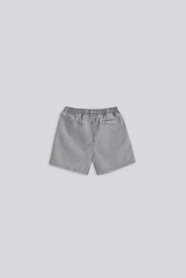 Детские шорты для мальчиков джинсовые Layette, Denim — фото 2