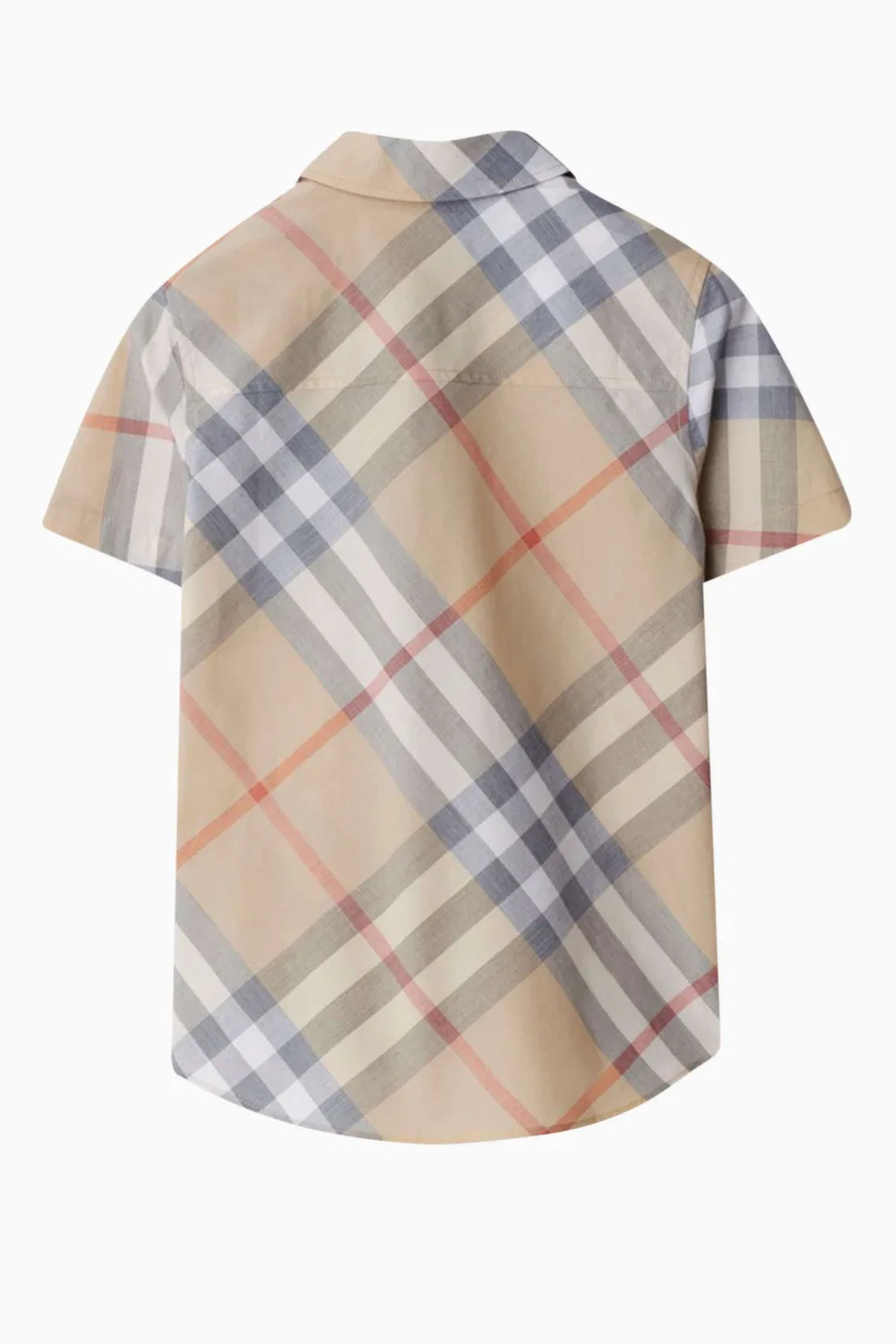 Рубашка с принтом в клетку Owen Burberry — фото 3