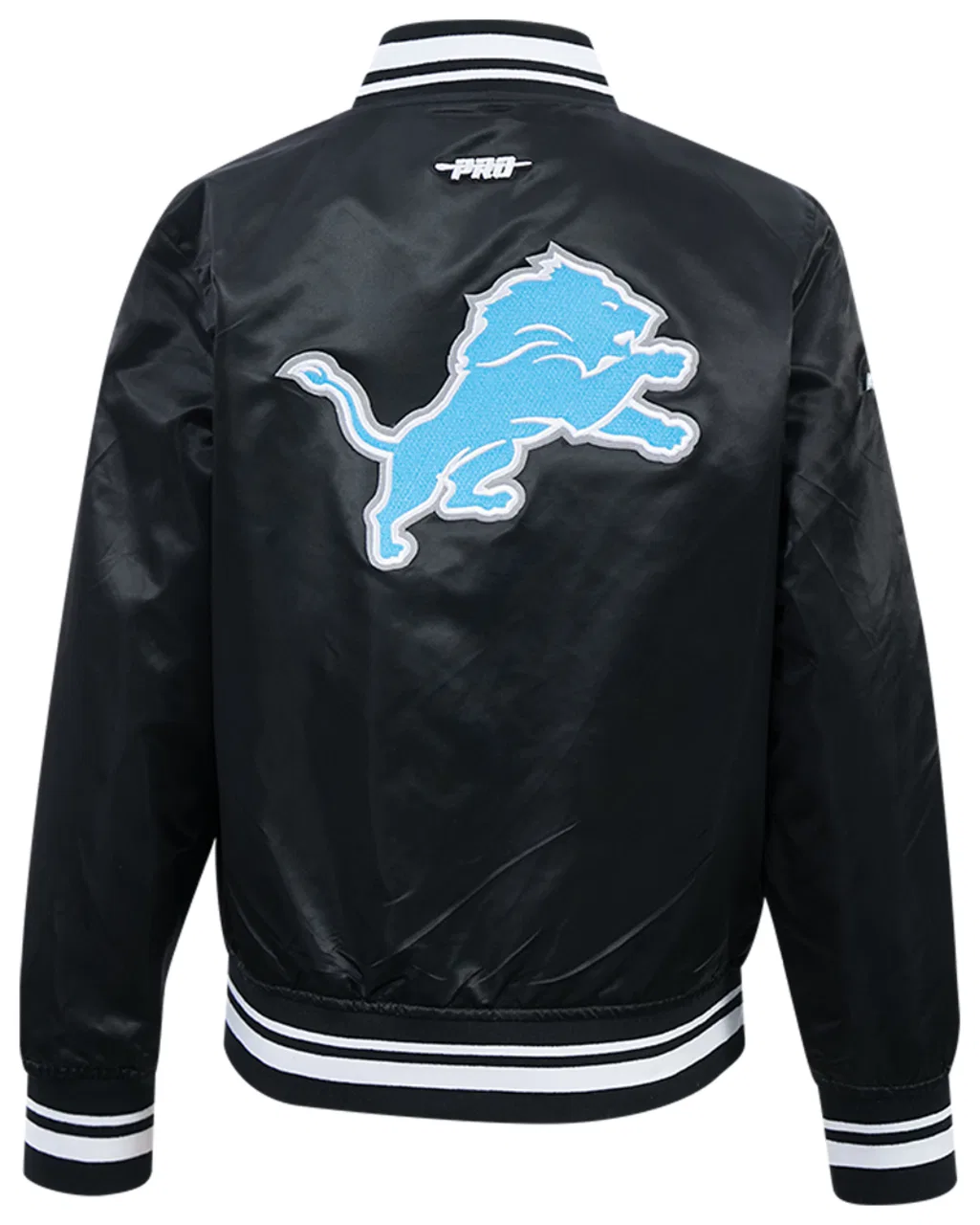 Куртка для мальчиков Detroit Lions Satin Pro Standard, синий/черный — фото 2