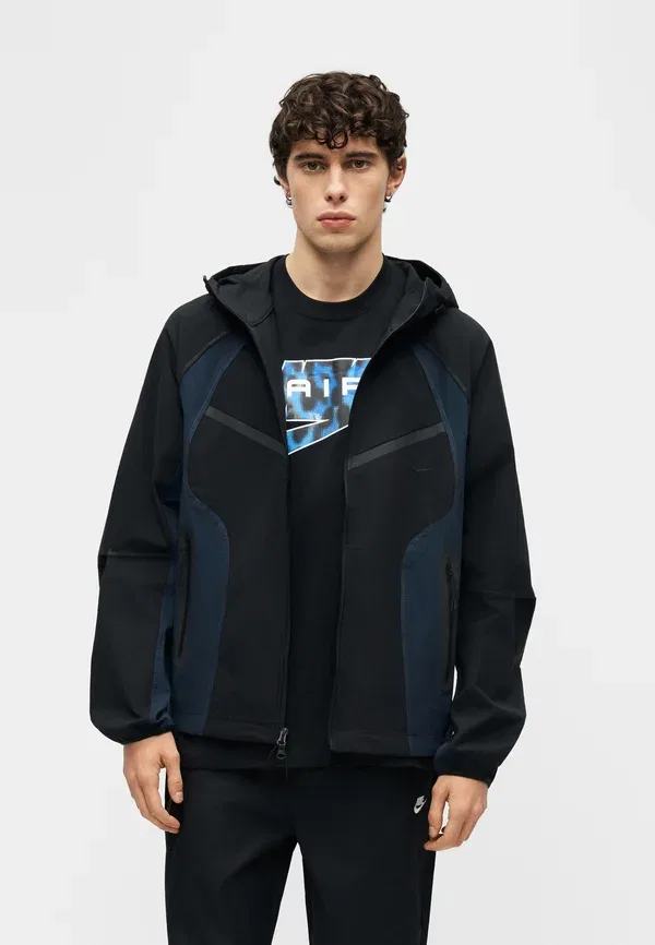 Куртка легкая Nike Sportswear, черный/обсидиан — фото 4