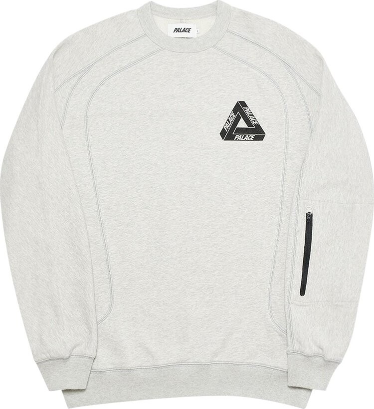 

Толстовка Palace Techie Ferg Crew 'Grey Marl', серый