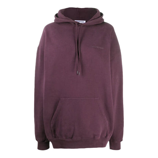 

Свитер alphabet printing hoodie purple Balenciaga, фиолетовый