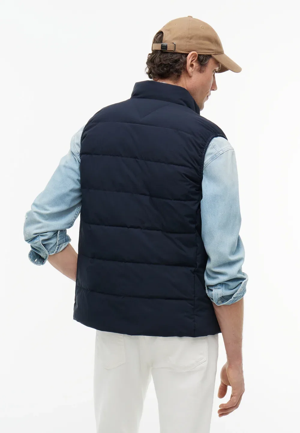 Фирменный жилет Tommy Hilfiger, Navy Blue — фото 3