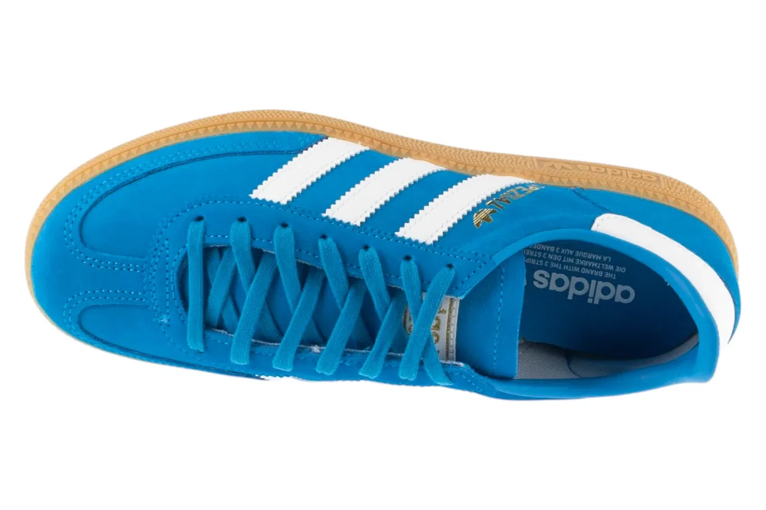 Кроссовки низкие Handball Spezial J Adidas Originals, синий — фото 3