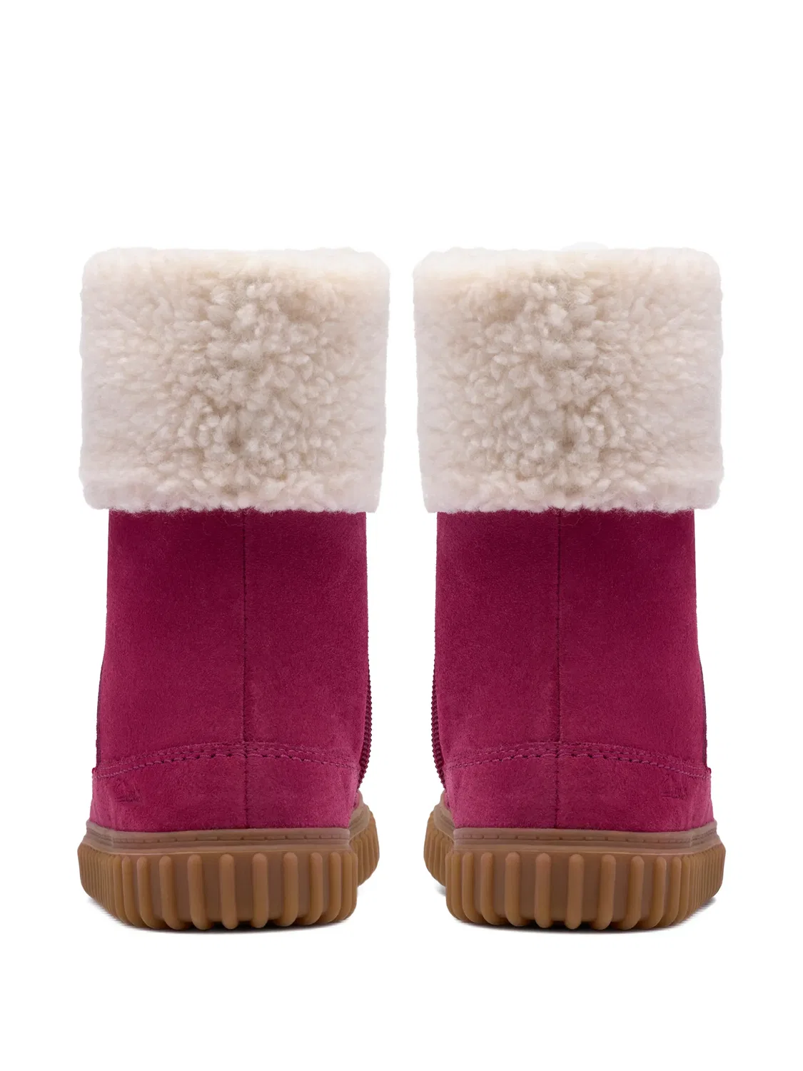 Ботинки Cove Snug Clarks Kids, розовый — фото 3