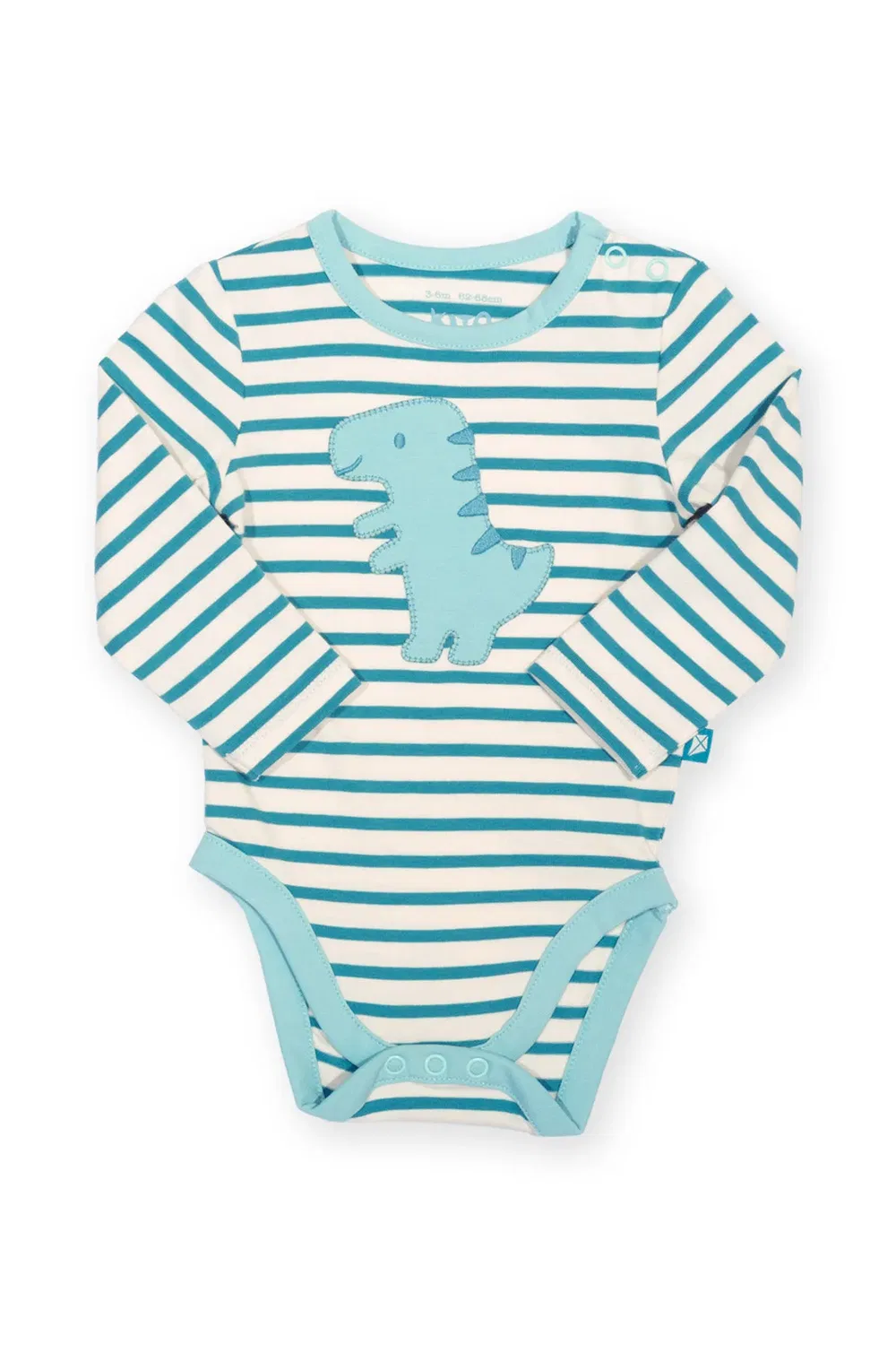 Детское боди для девочек Diddy Dino Kite, Blue
