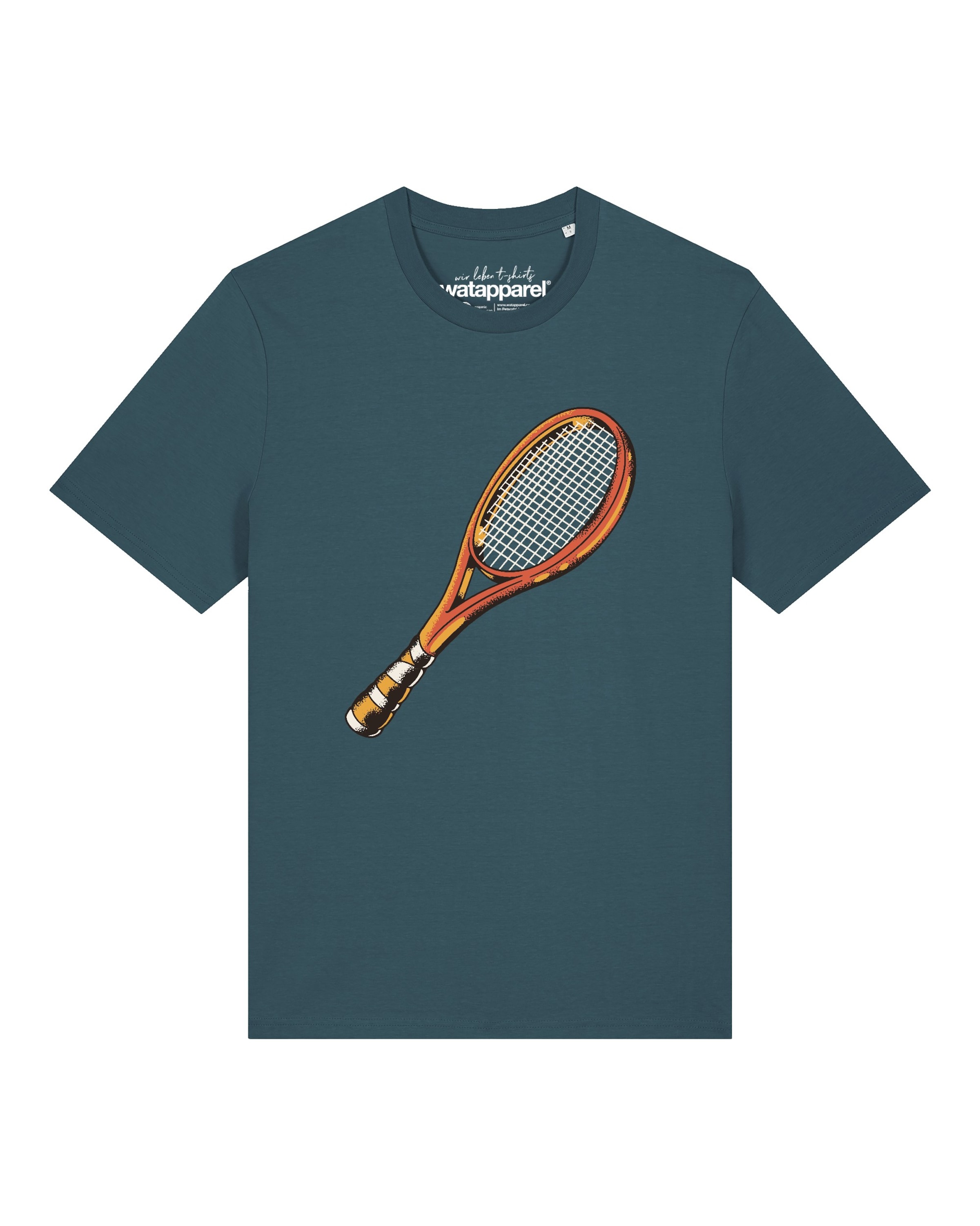 

Watapparel Футболка 'Tennisschläger' в синем цвете