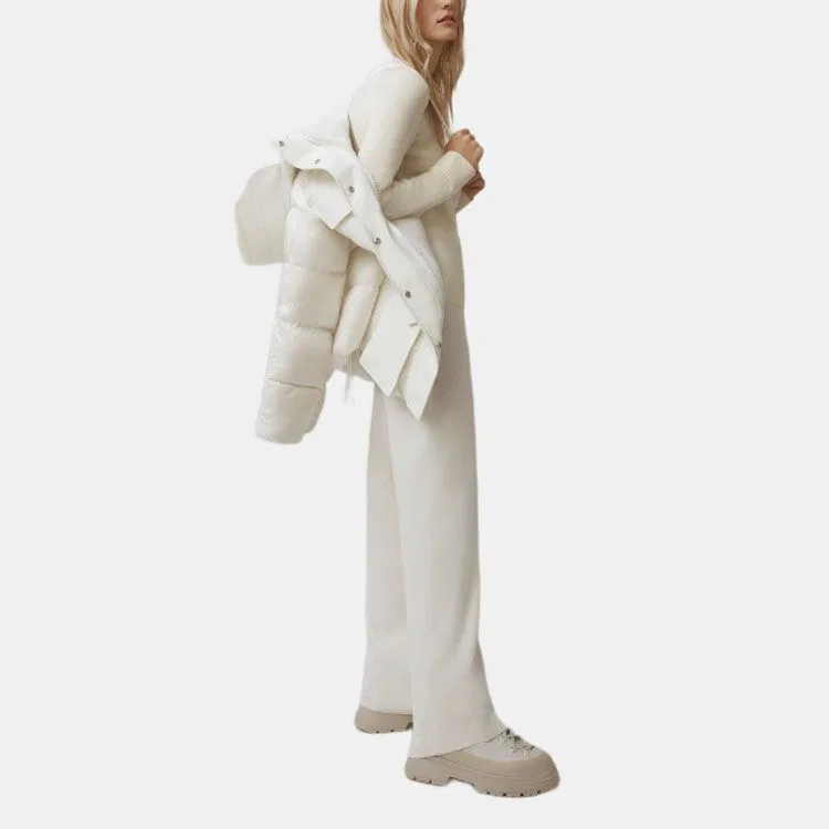 Женское зимнее пальто-парка с наполнителем из пуха Expedition Collection FW22 Canada Goose, Beige Gray — фото 4