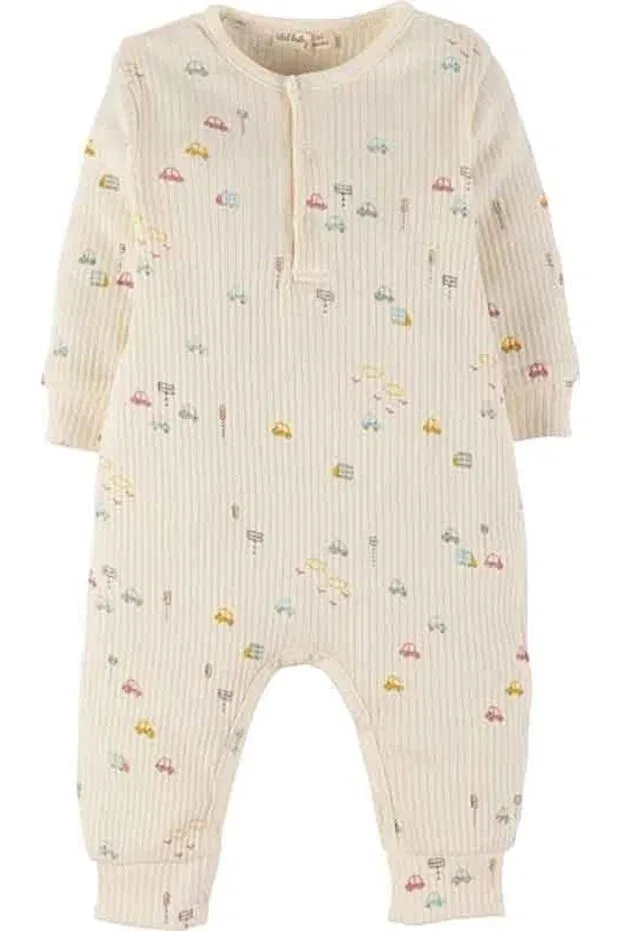 Детский комбинезон с длинным рукавом Idil Baby, White