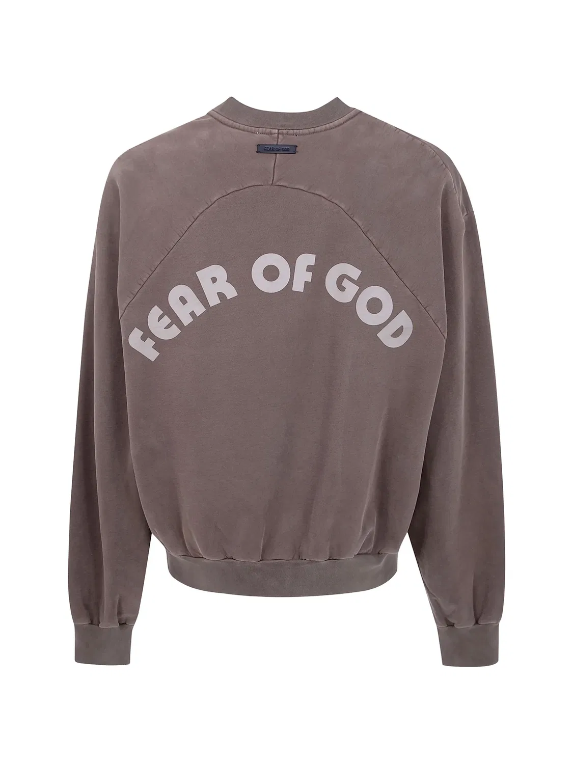 Fear Of God Джемпер с буквенным принтом коричневый — фото 2