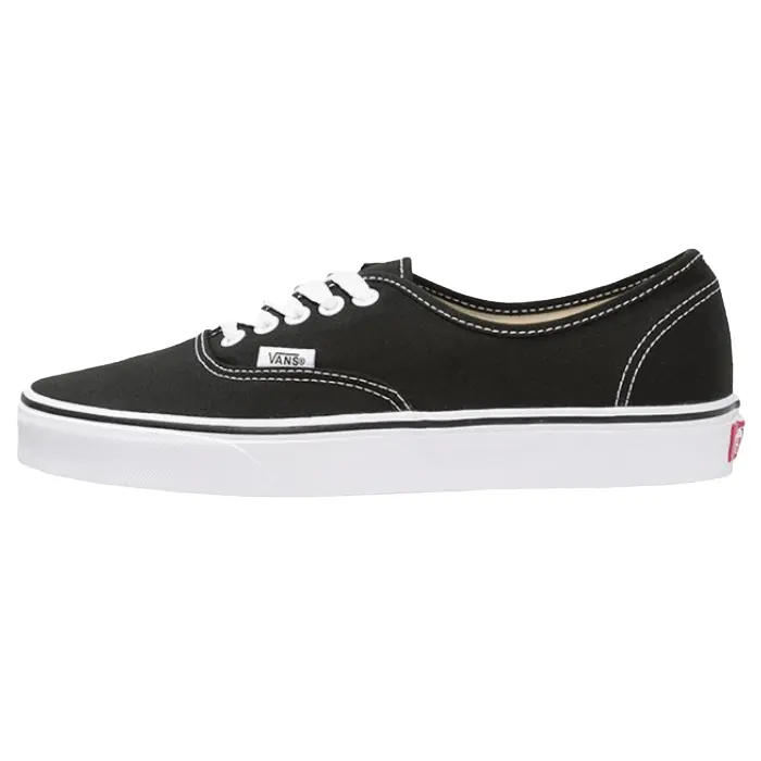 

Кеды Vans Ua authentic на белой подошве, черный