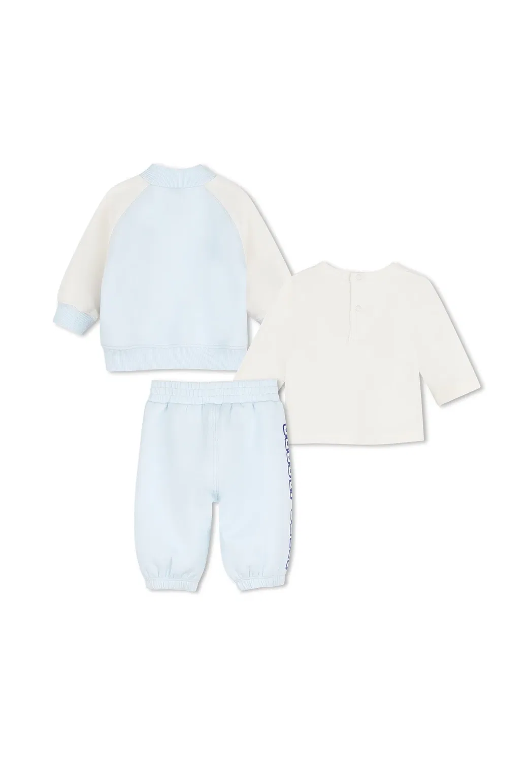 Ансамбль панталон, кардиган и футболка - спортивный костюм Marc Jacobs Kids, Bleu — фото 2