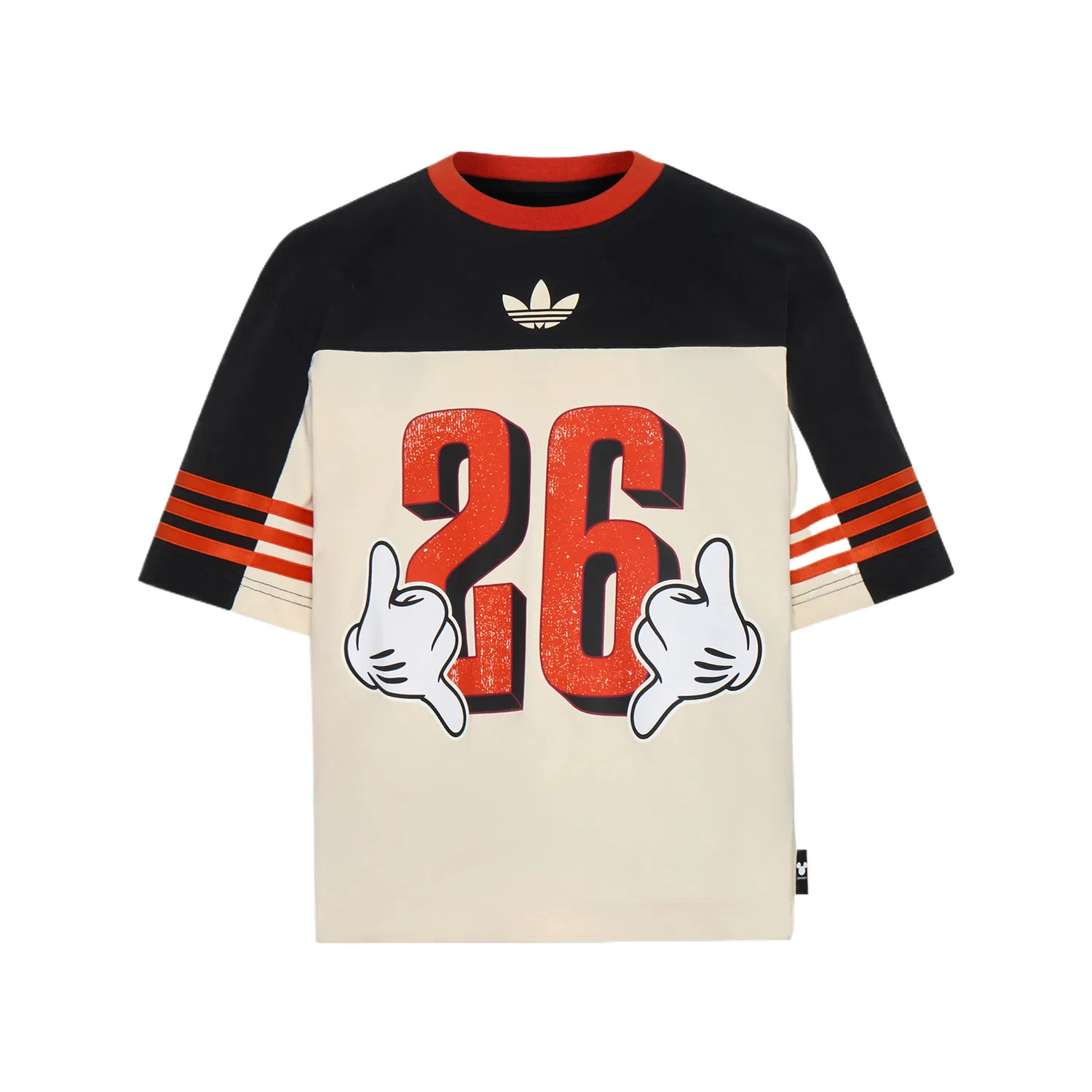 Детская футболка с круглым вырезом Adidas Originals, черный/Белый
