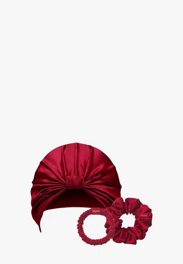 Набор для укладки волос Silke essential set Silke London, ягодный