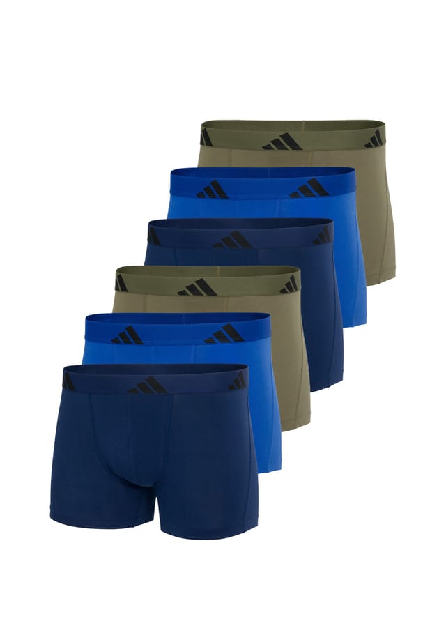 

Ретро шорты/брюки 6 пар в упаковке активный гибкий хлопок Adidas, мультиколор