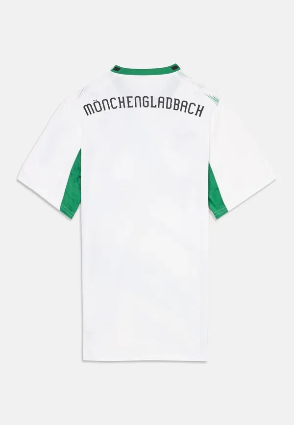 Футболка с короткими рукавами из полиэстера Borussia monchengladbach home replica unisex Puma, White, Archive Green, белый/зеленый — фото 2