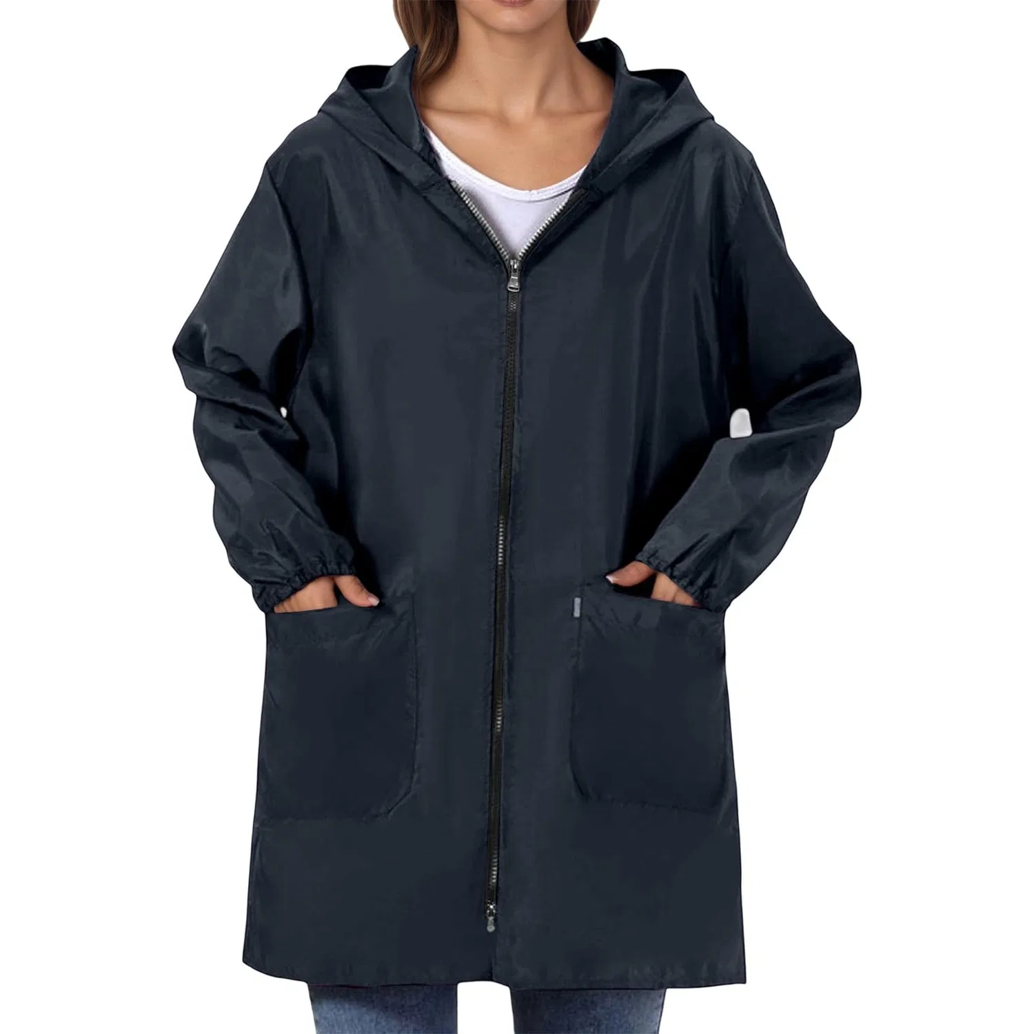 Женское непромокаемое пальто с капюшоном Raincoat, Marina Militare