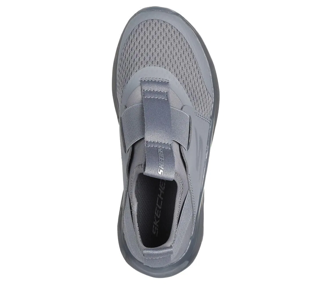 Детские кроссовки для мальчиков с цельной подошвой Skech Fast Ice Skechers, Grey — фото 2