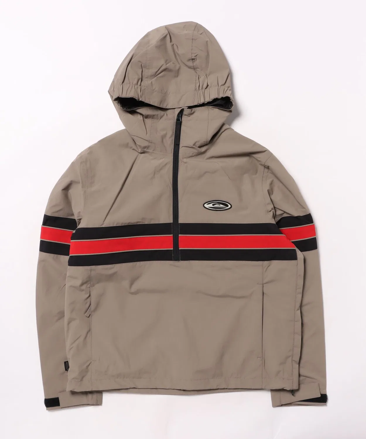 Детская куртка-анорак с принтом Quiksilver STEEZE YOUTH JK, Beige