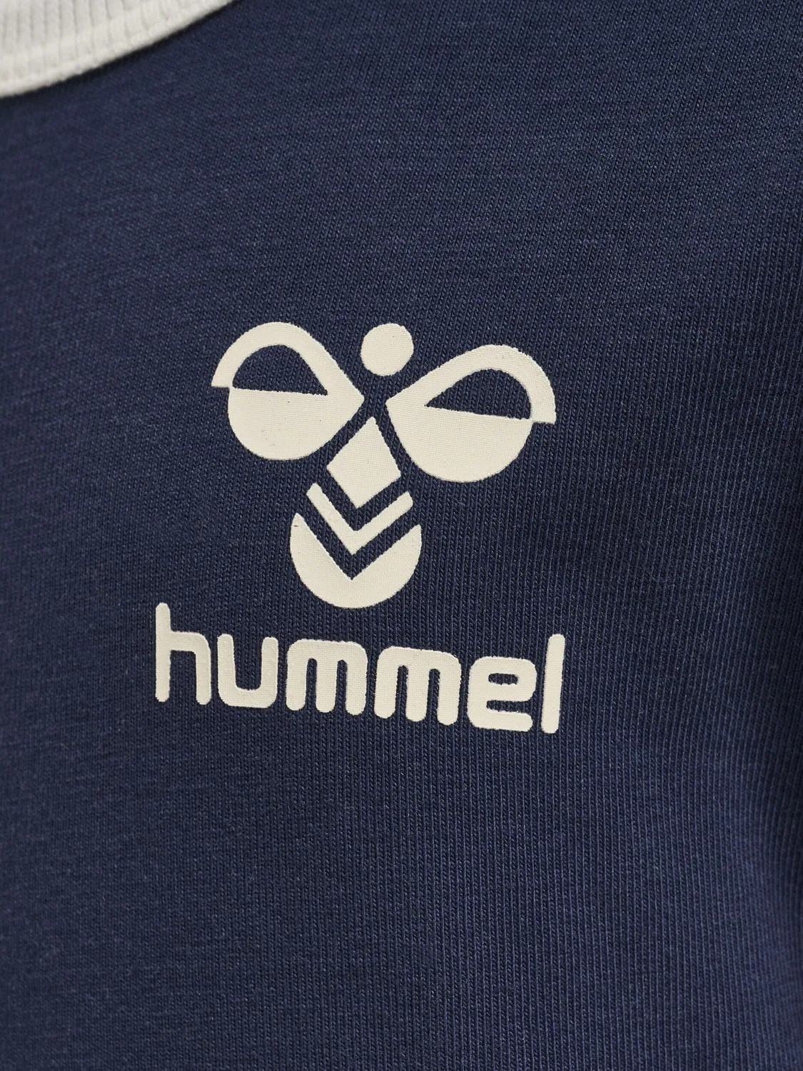 Детский лонгслив с принтом Hmlmaule Hummel, Blau Dunkelblau — фото 3