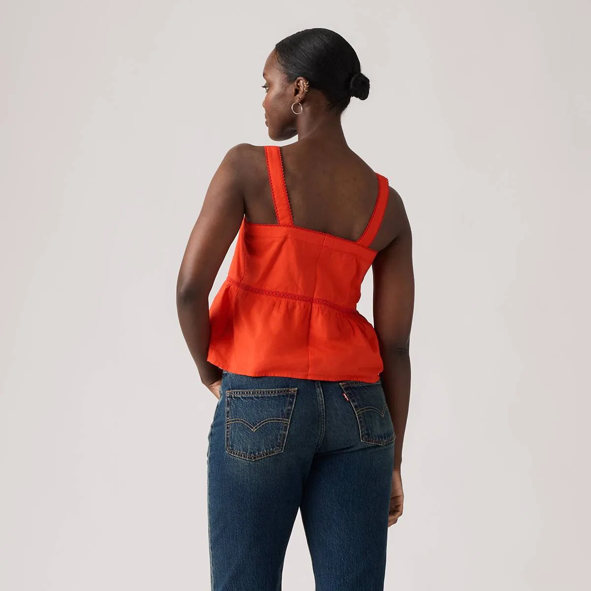 Блузка Mimi Levi's, Signal Red - Red — фото 4