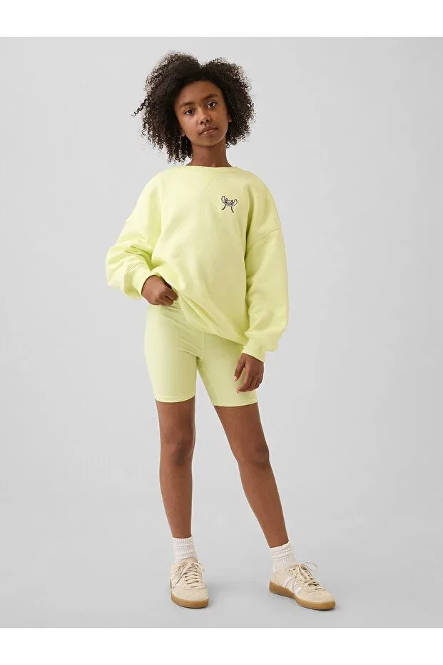 Детские шорты для девочек быстросохнущие Biker Shorts Gap, Yellow-000